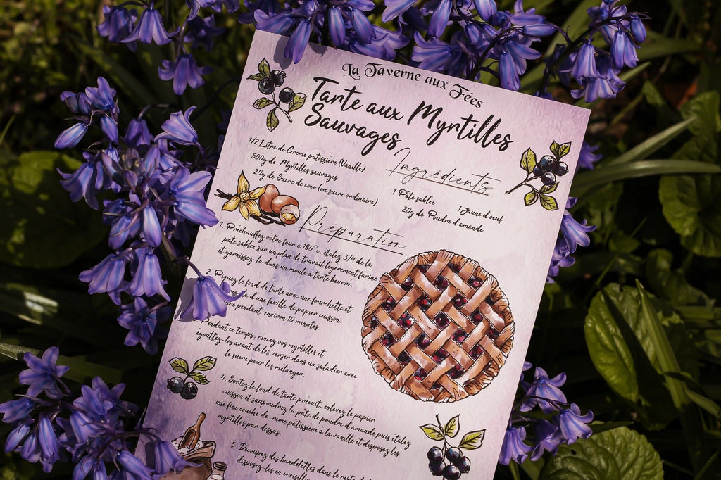 Illustration - Recette Tarte aux Myrtilles Sauvages