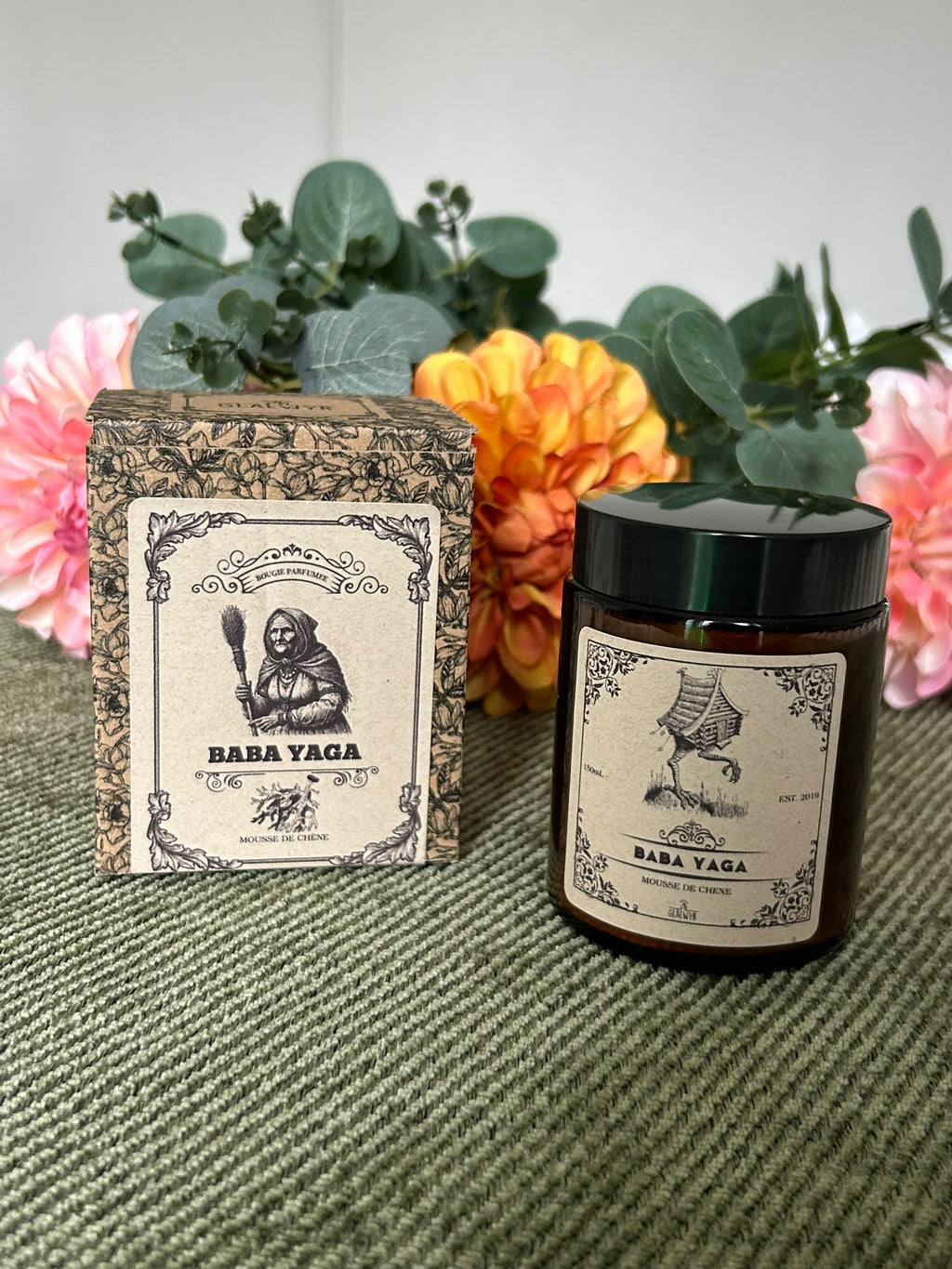 Bougie Baba Yaga • Mousse de Chêne