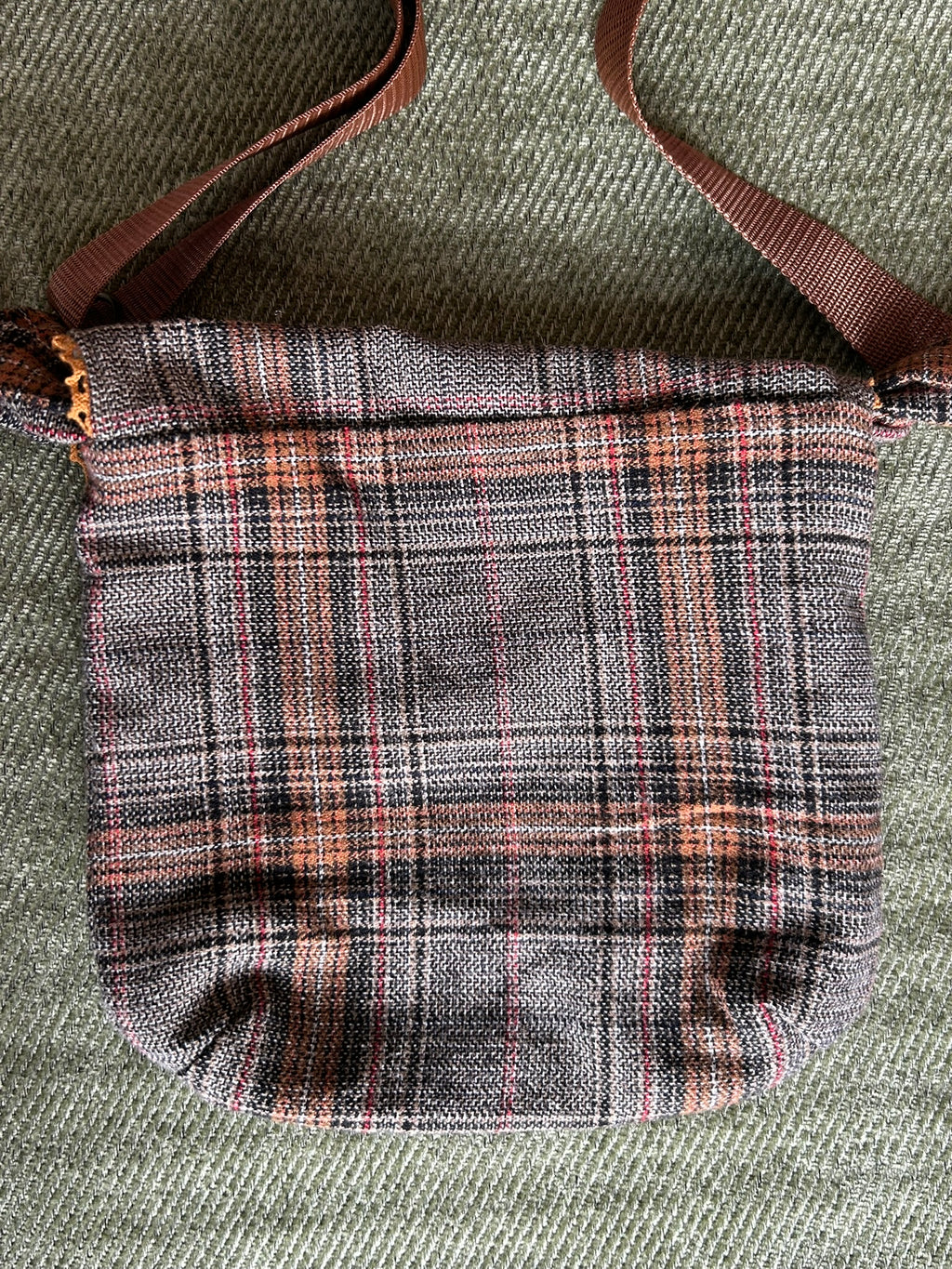 Sac écossais brodé
