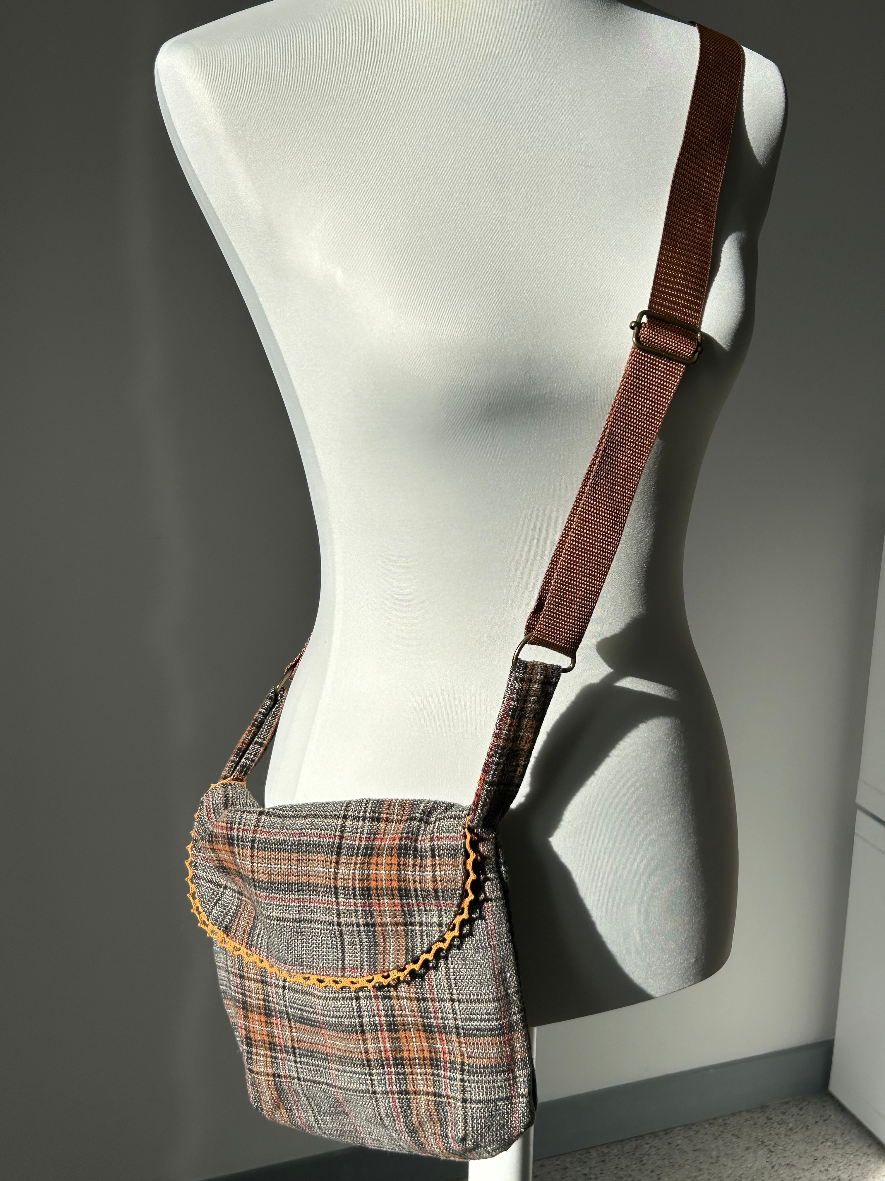 Sac écossais brodé