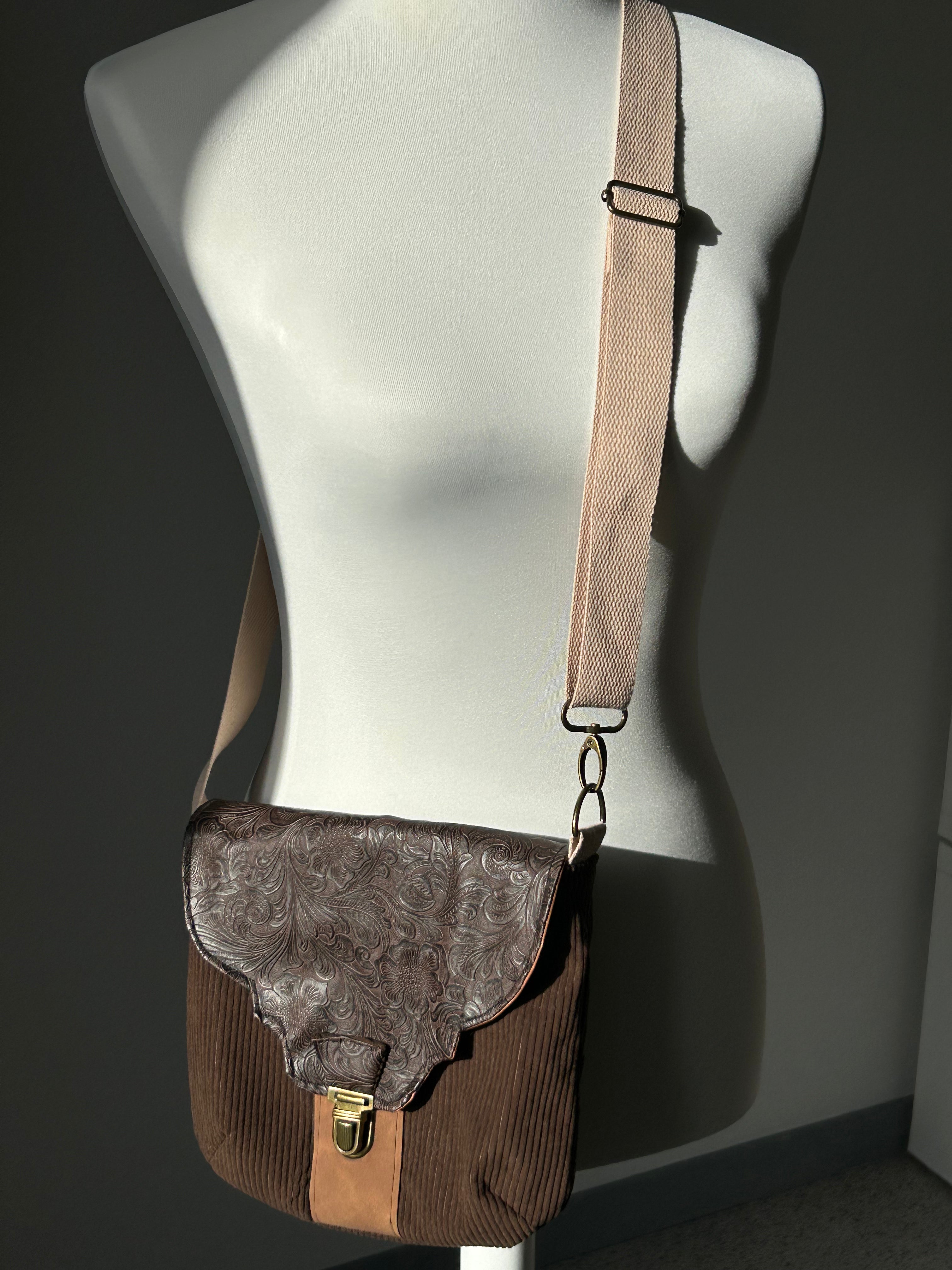 Sac besace de fée simili cuir