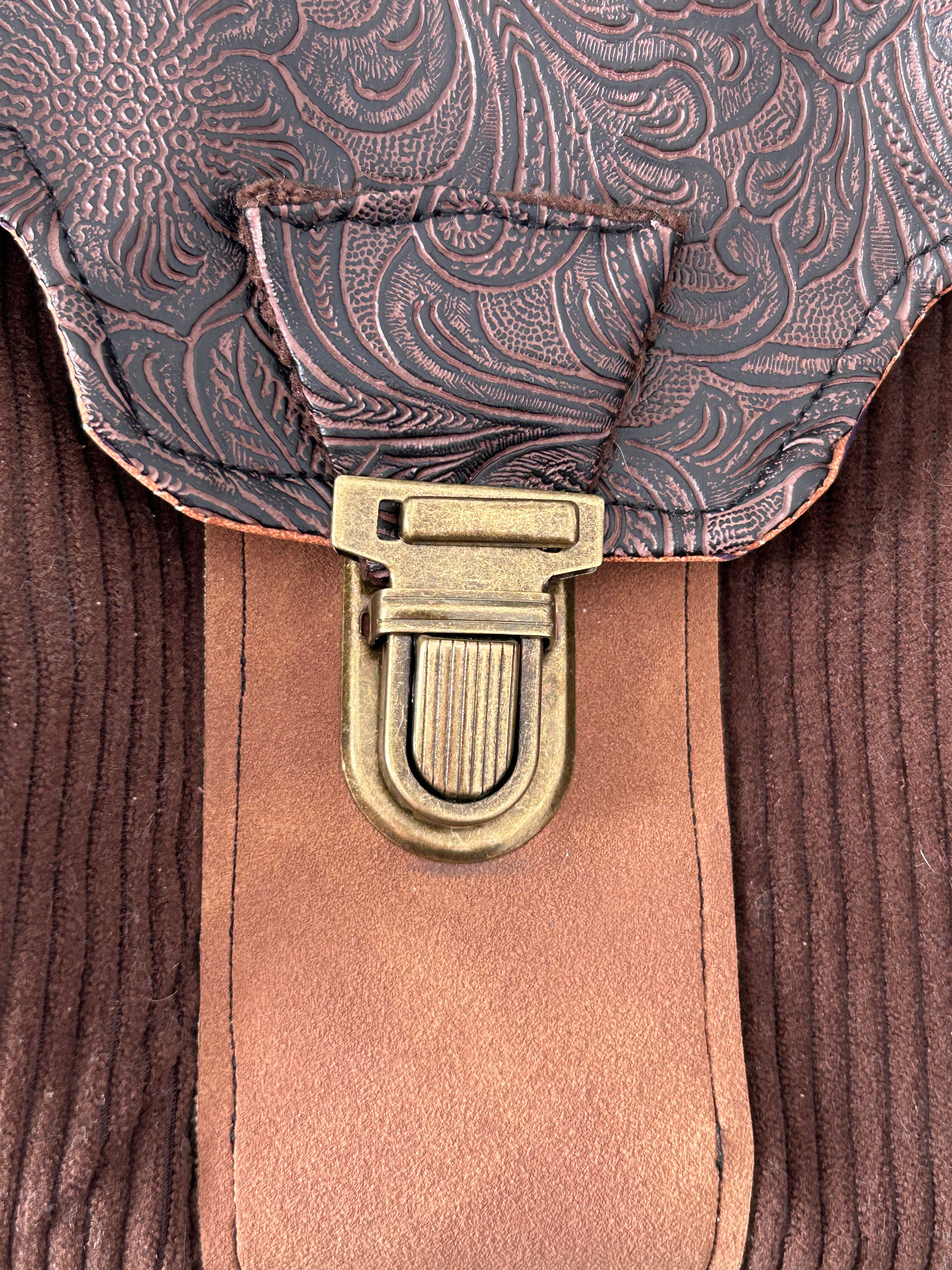Sac besace de fée simili cuir