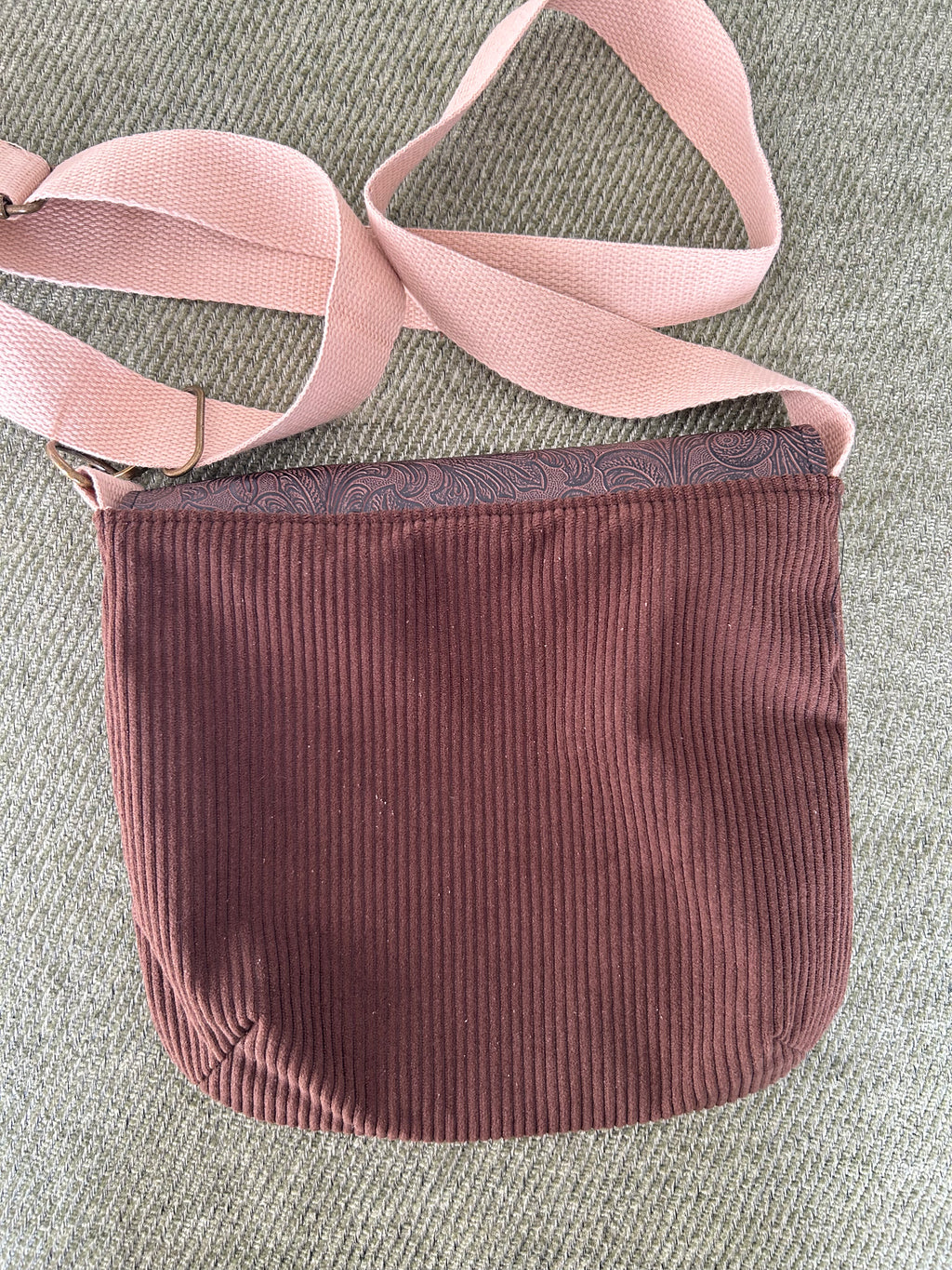 Sac besace de fée simili cuir