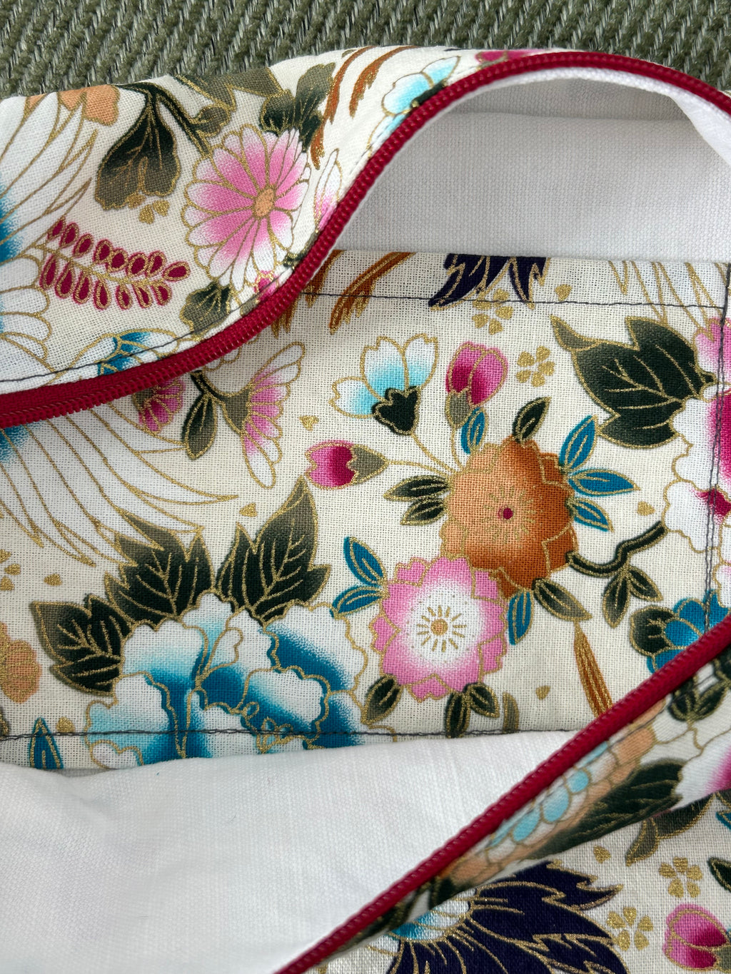 Sac banane motifs japonais