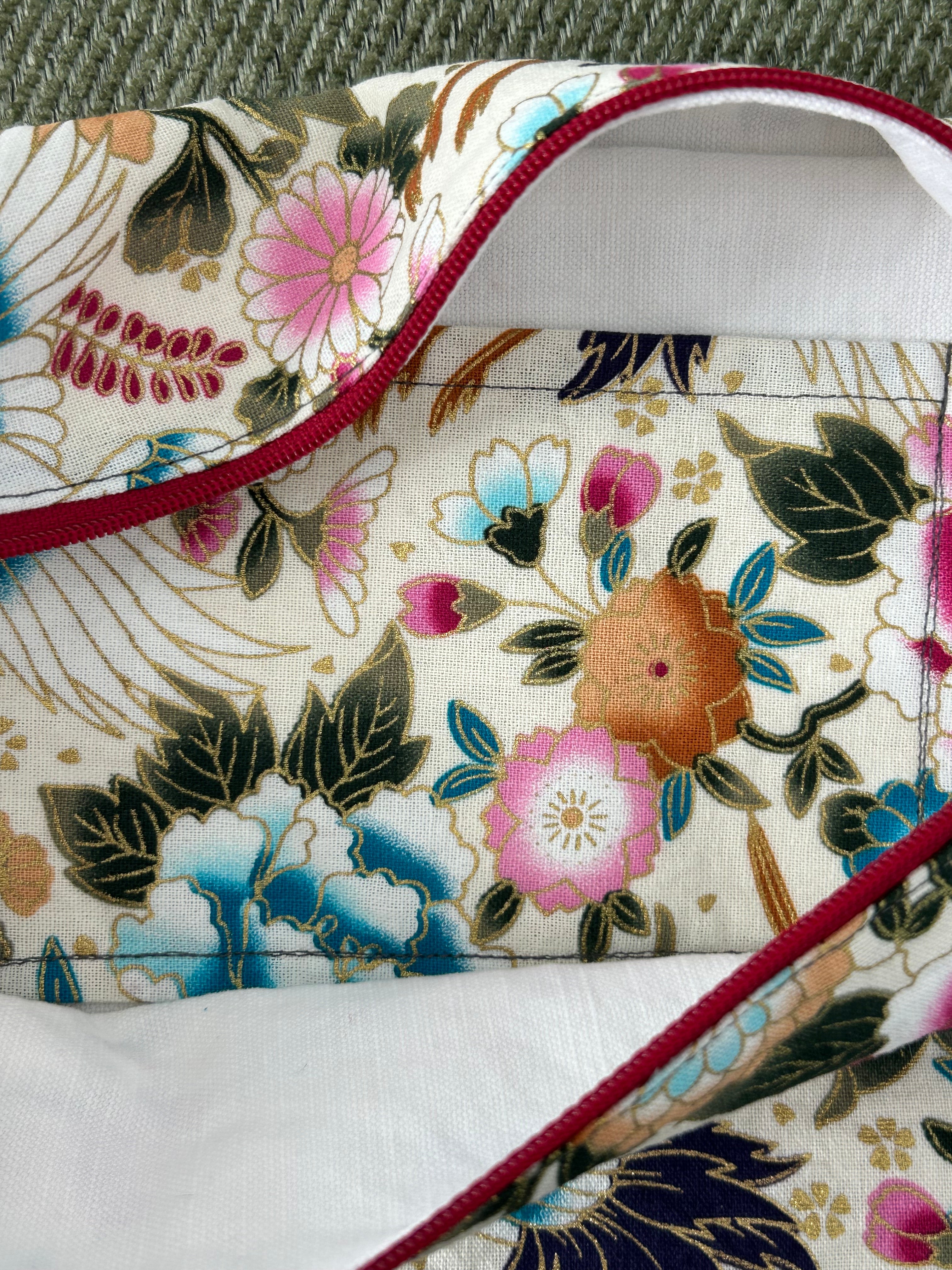 Sac banane motifs japonais