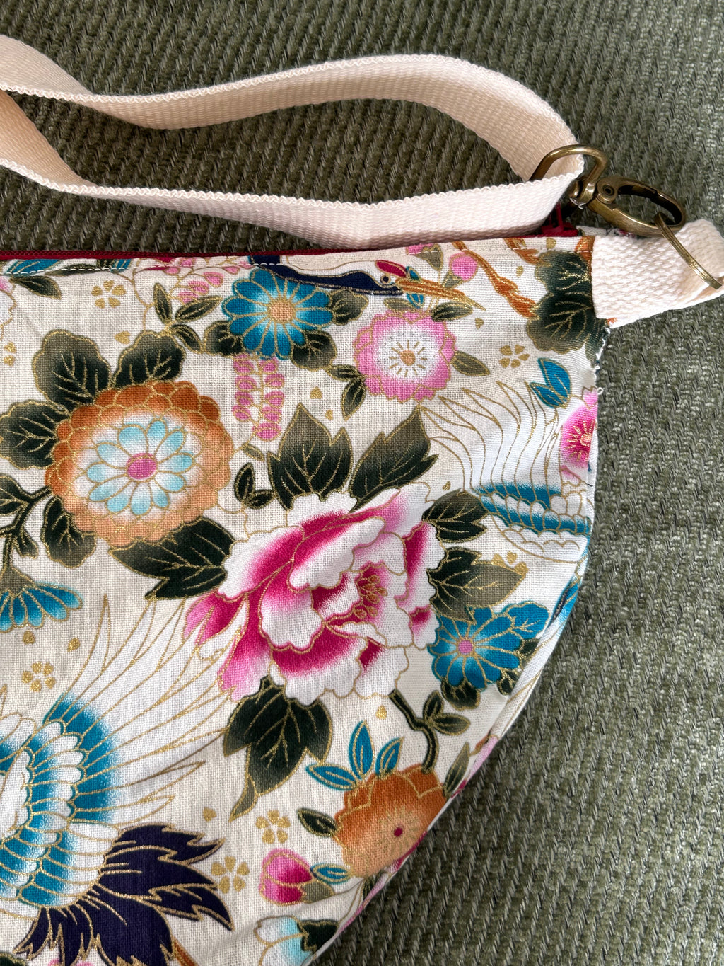 Sac banane motifs japonais