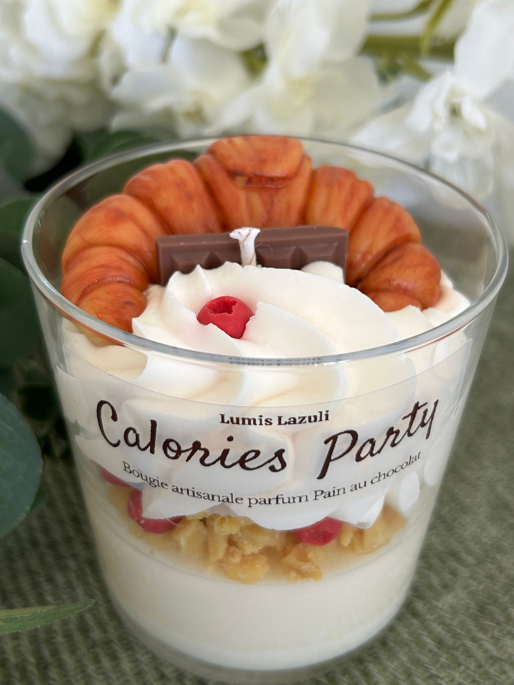 Bougie gourmande Calories Party