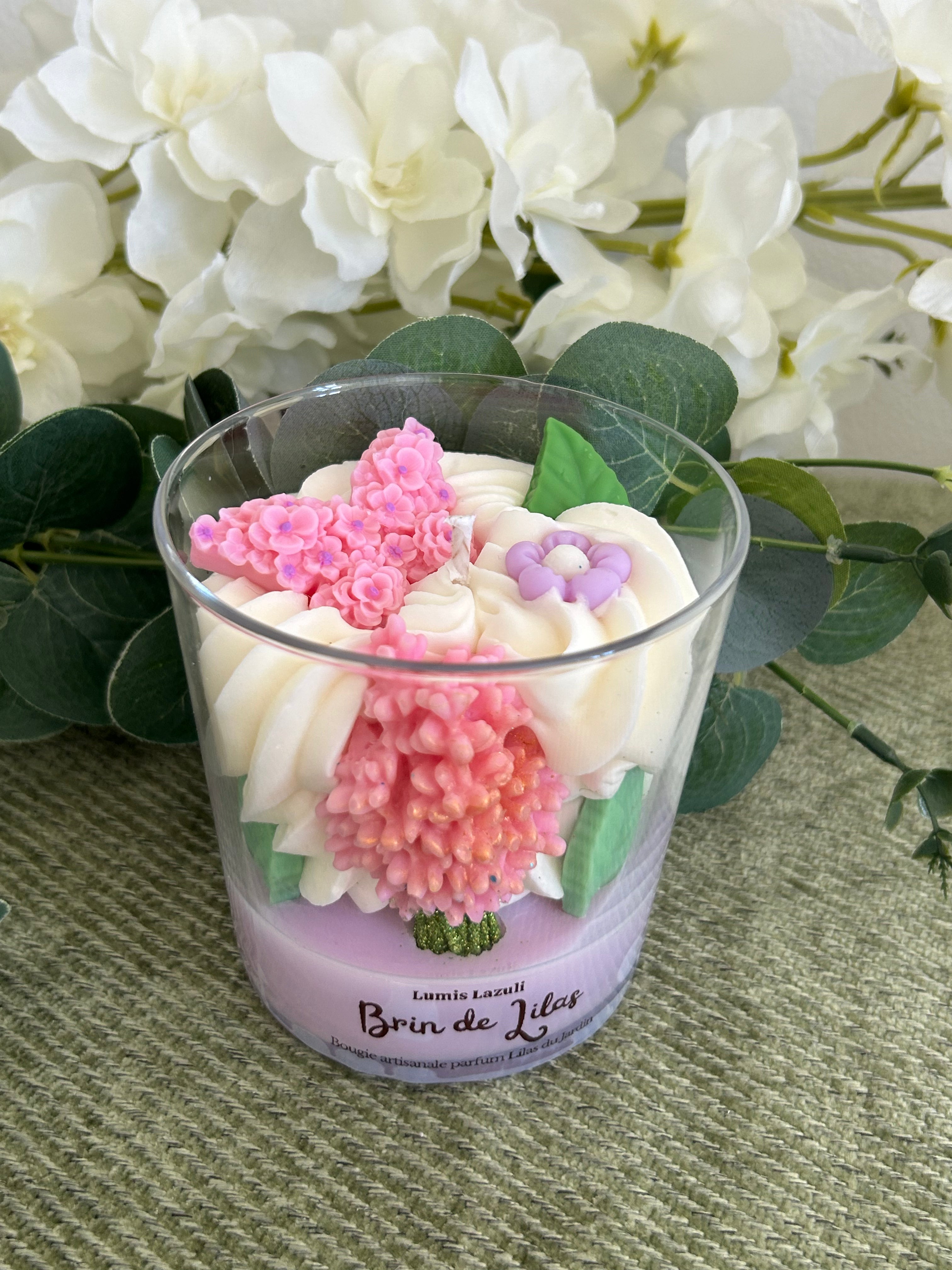 Bougie Gourmande Lilas du jardin