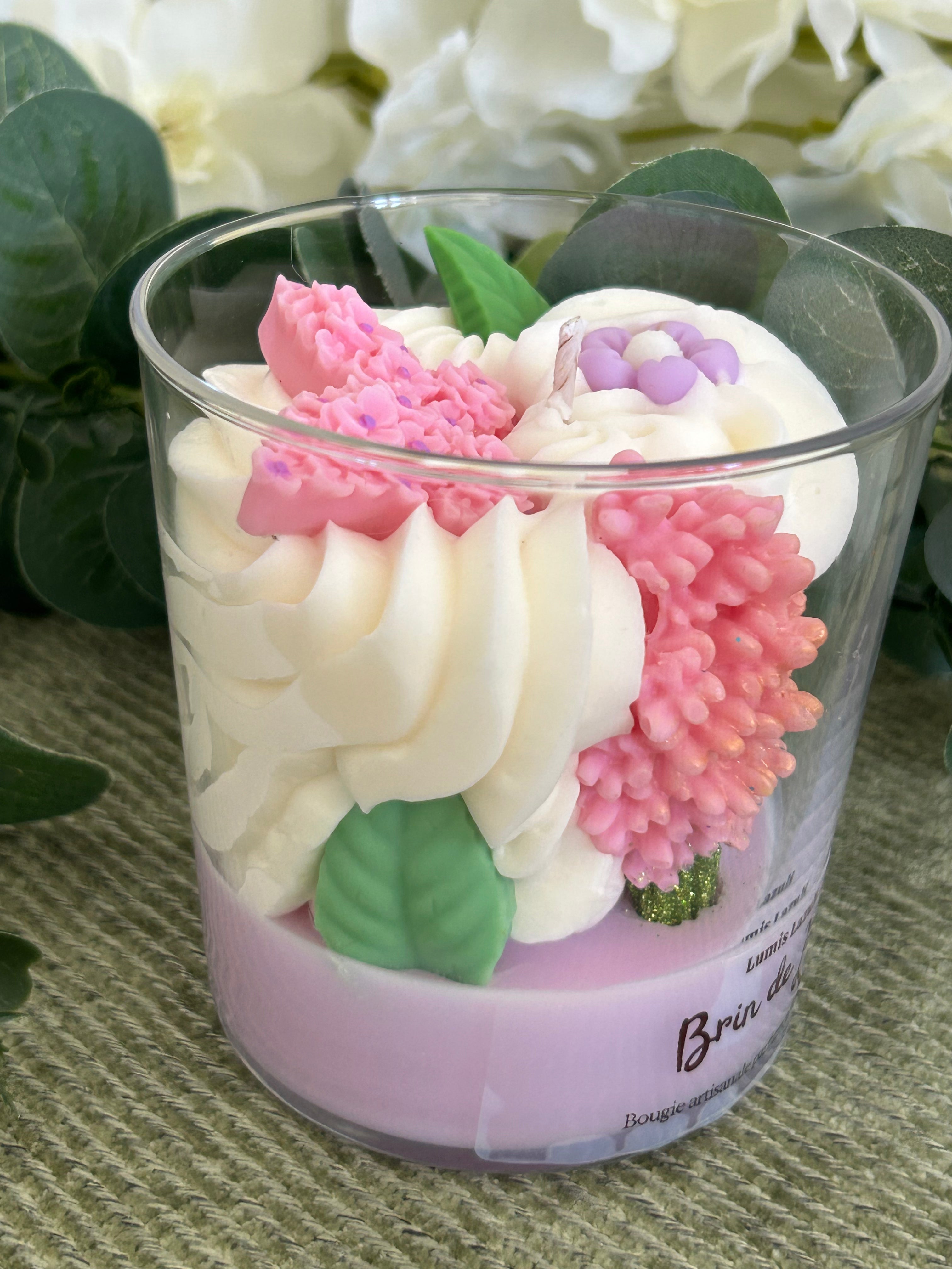 Bougie Gourmande Lilas du jardin