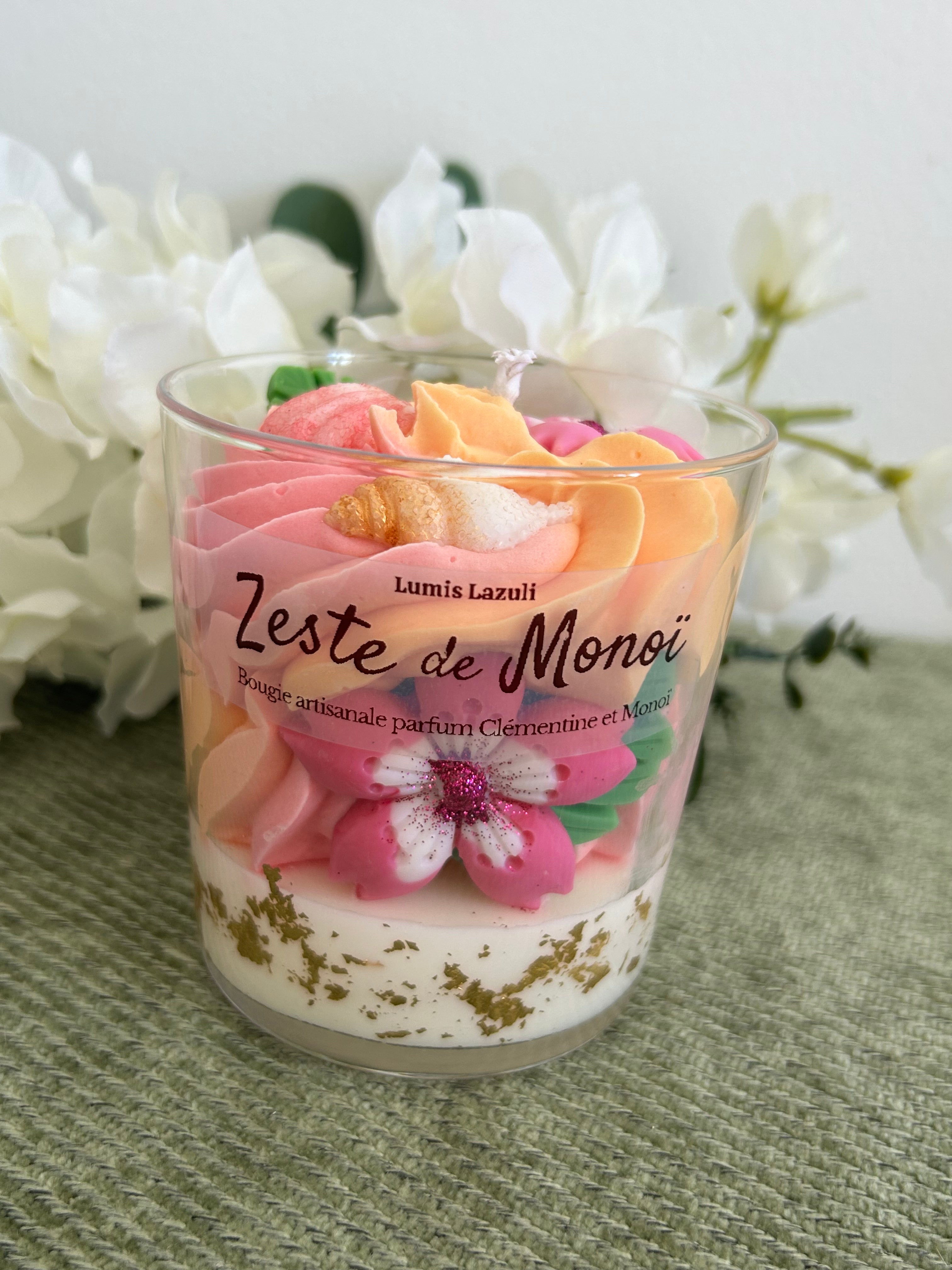 Bougie gourmande Zeste de Monoï
