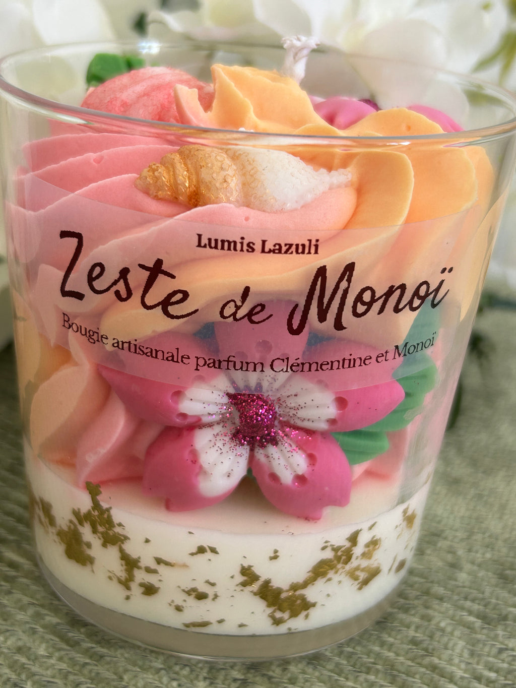 Bougie gourmande Zeste de Monoï