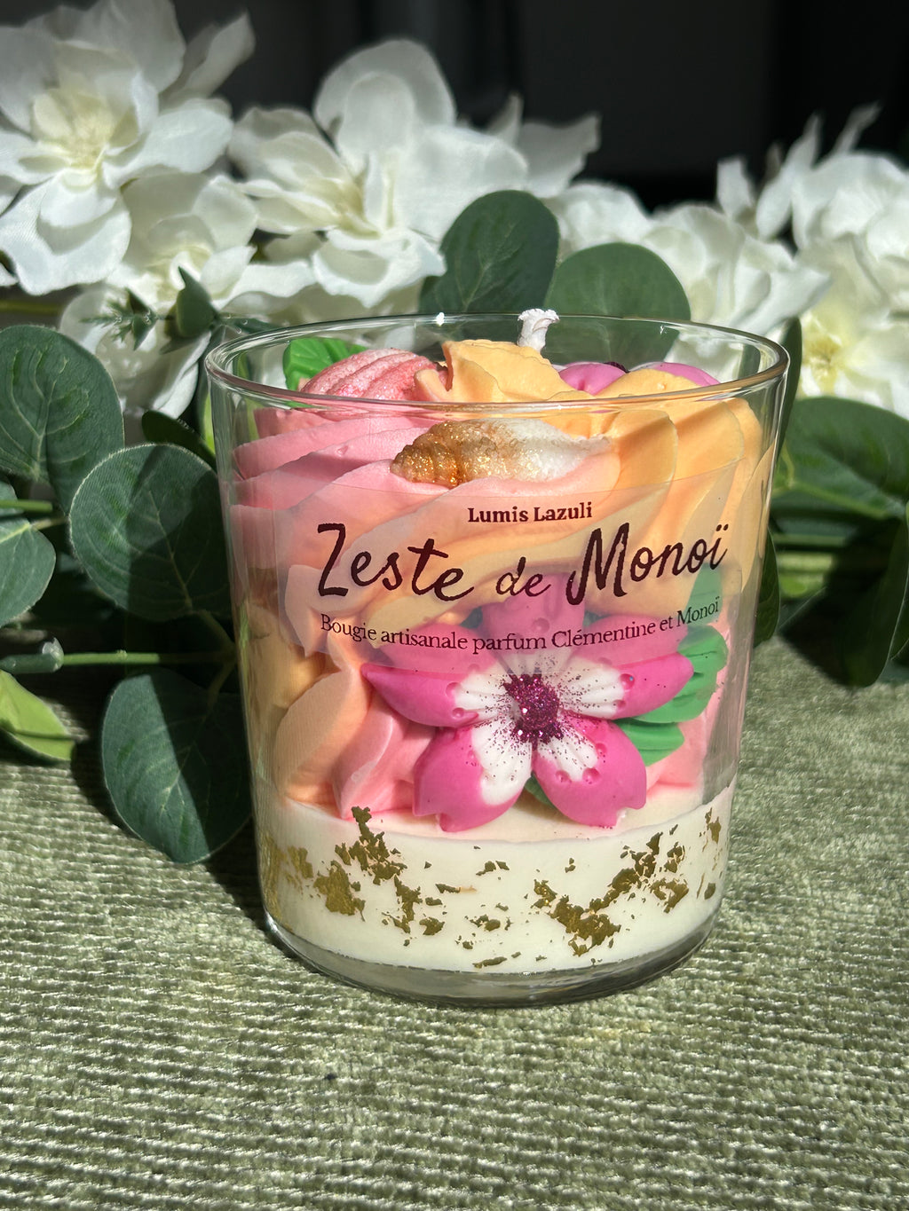 Bougie gourmande Zeste de Monoï