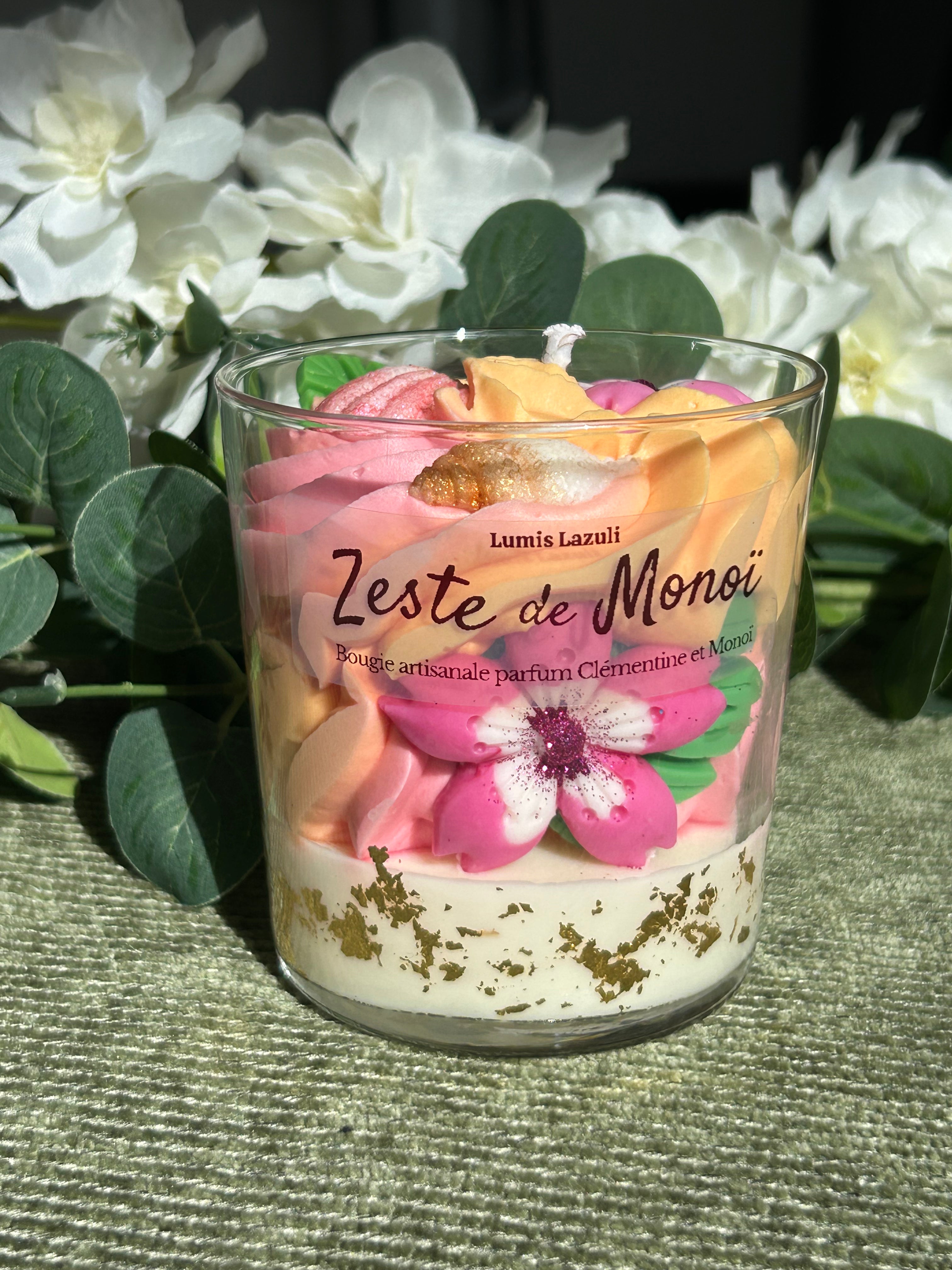 Bougie gourmande Zeste de Monoï