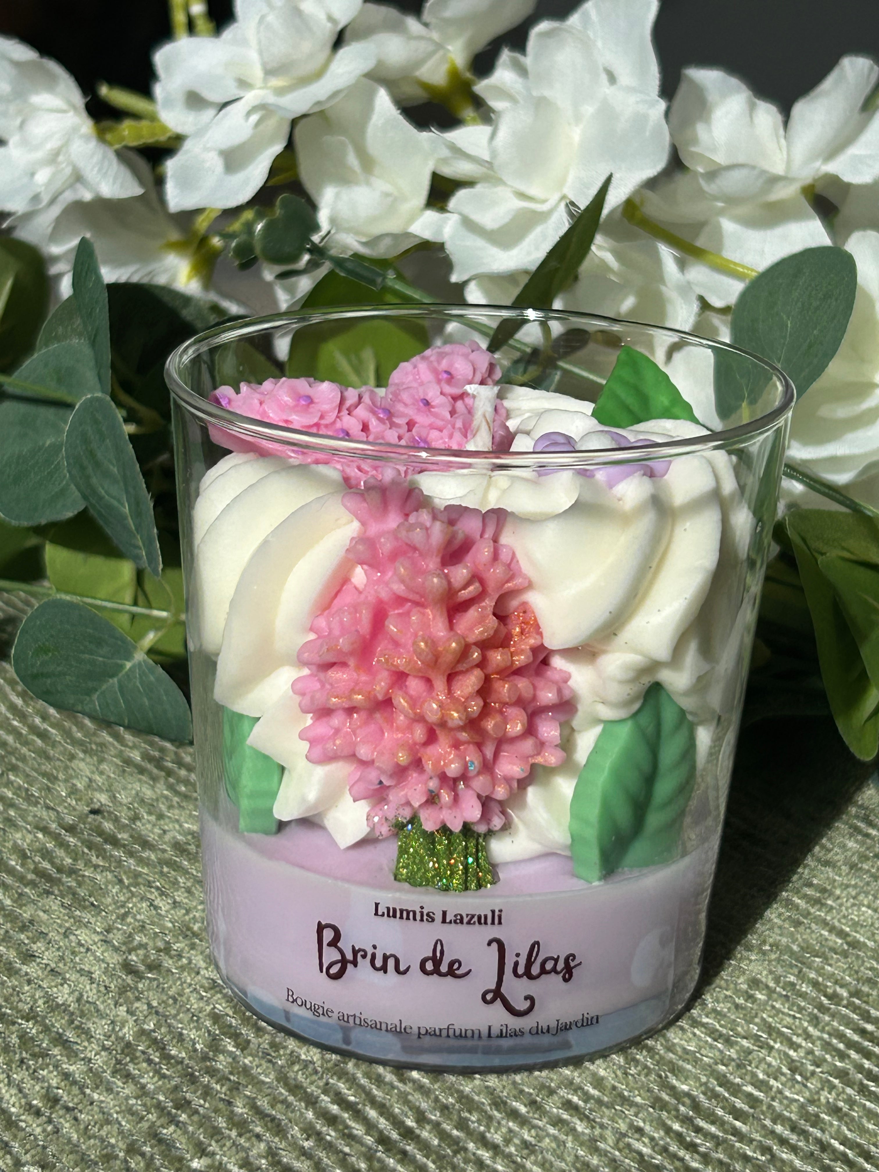 Bougie Gourmande Lilas du jardin